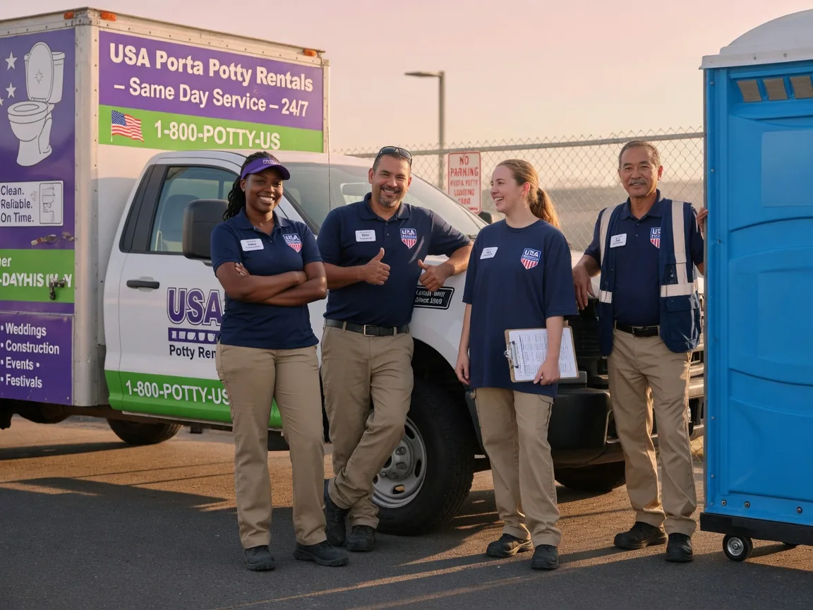 Porta Potty Rental company in Manchester, GA